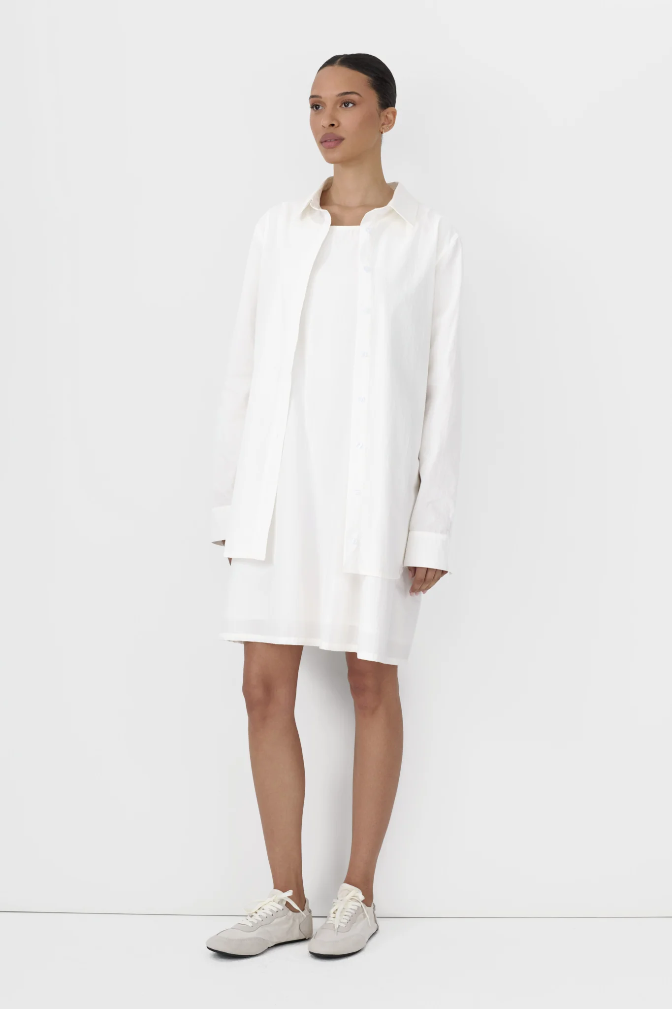 2 in 1 Poplin Dress - Image 10