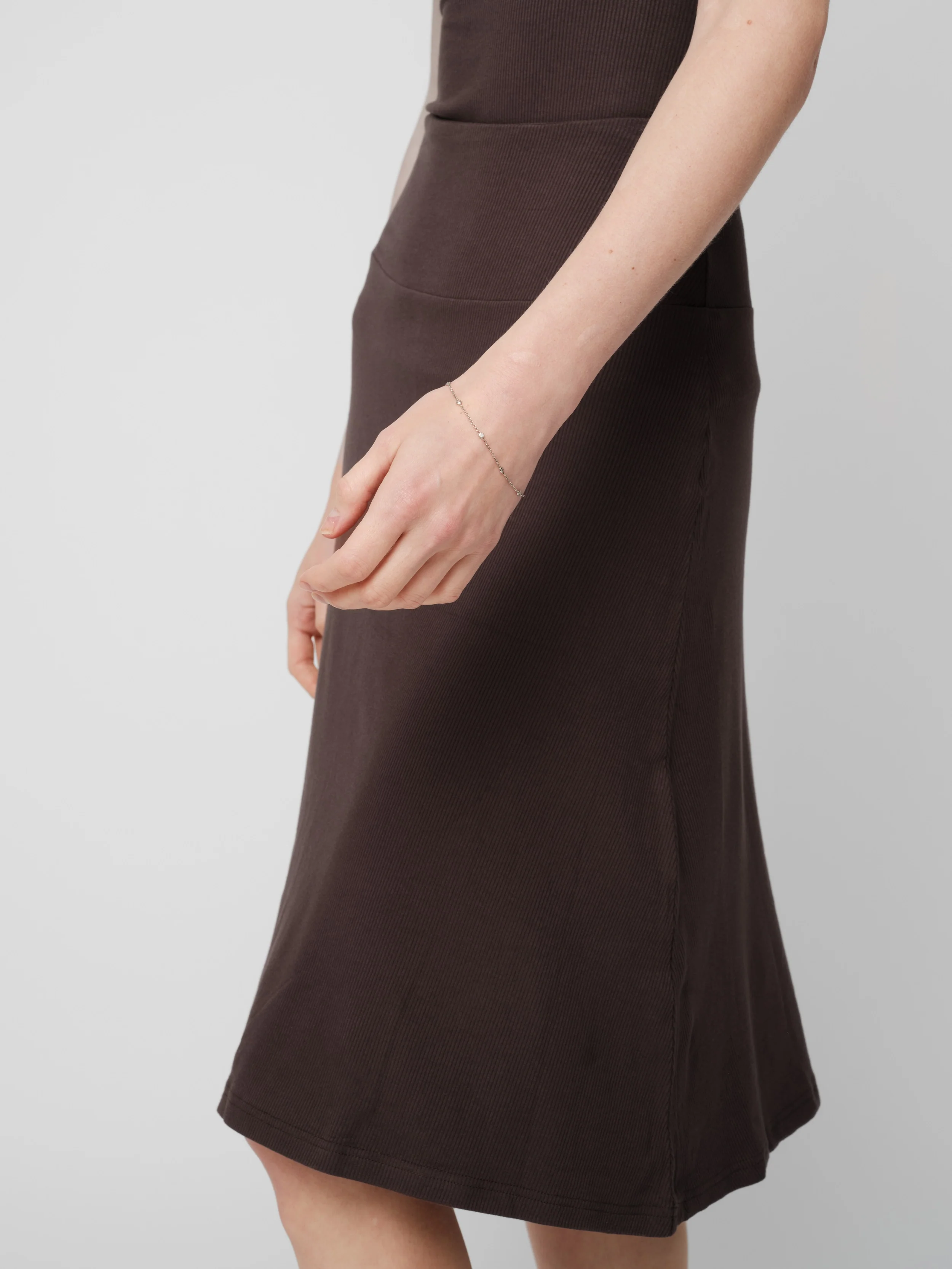 Basic Soft Rib Circle Skirt 25" - Image 4