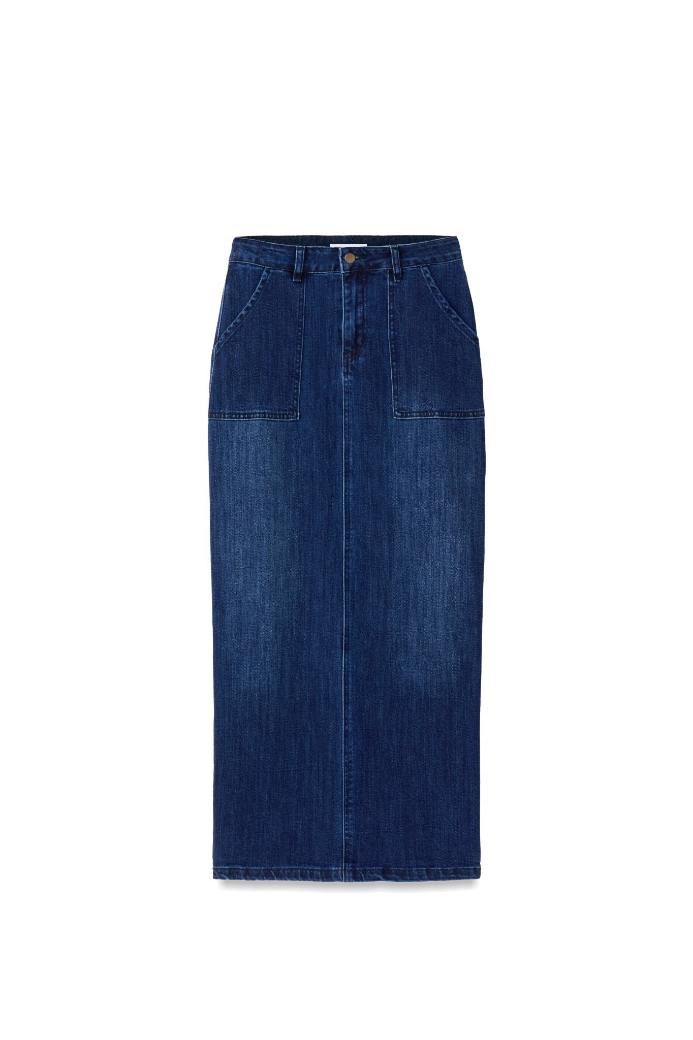 Classic Denim A-Line Skirt - Image 5