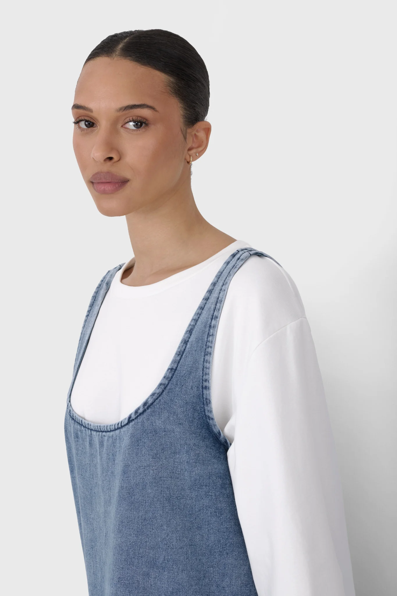 Denim Pinafore - Image 4