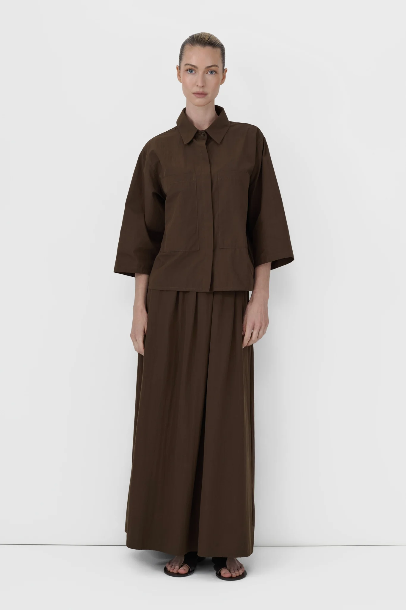 Poplin Midi Skirt - Image 6