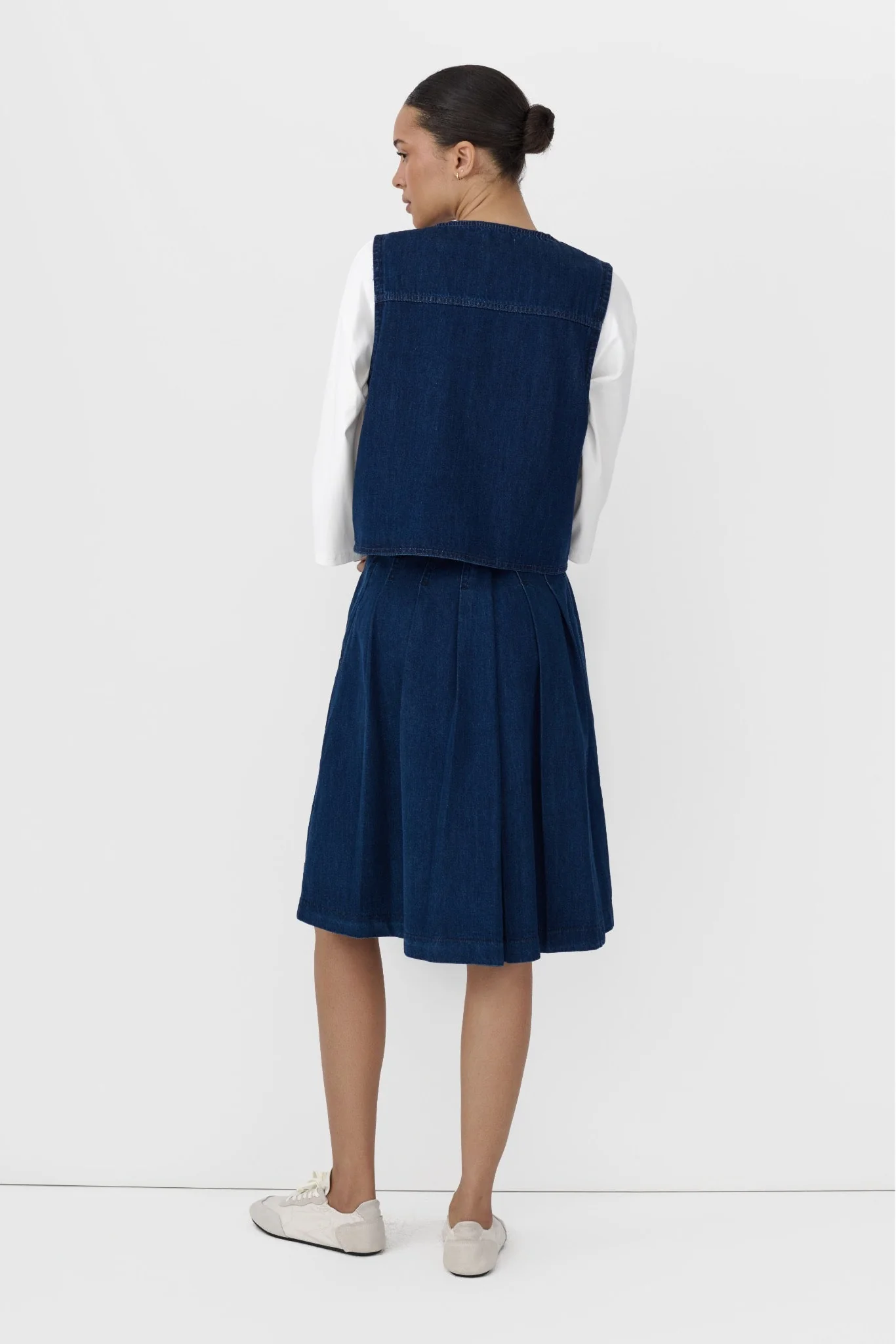 Denim Vest Top - Image 4