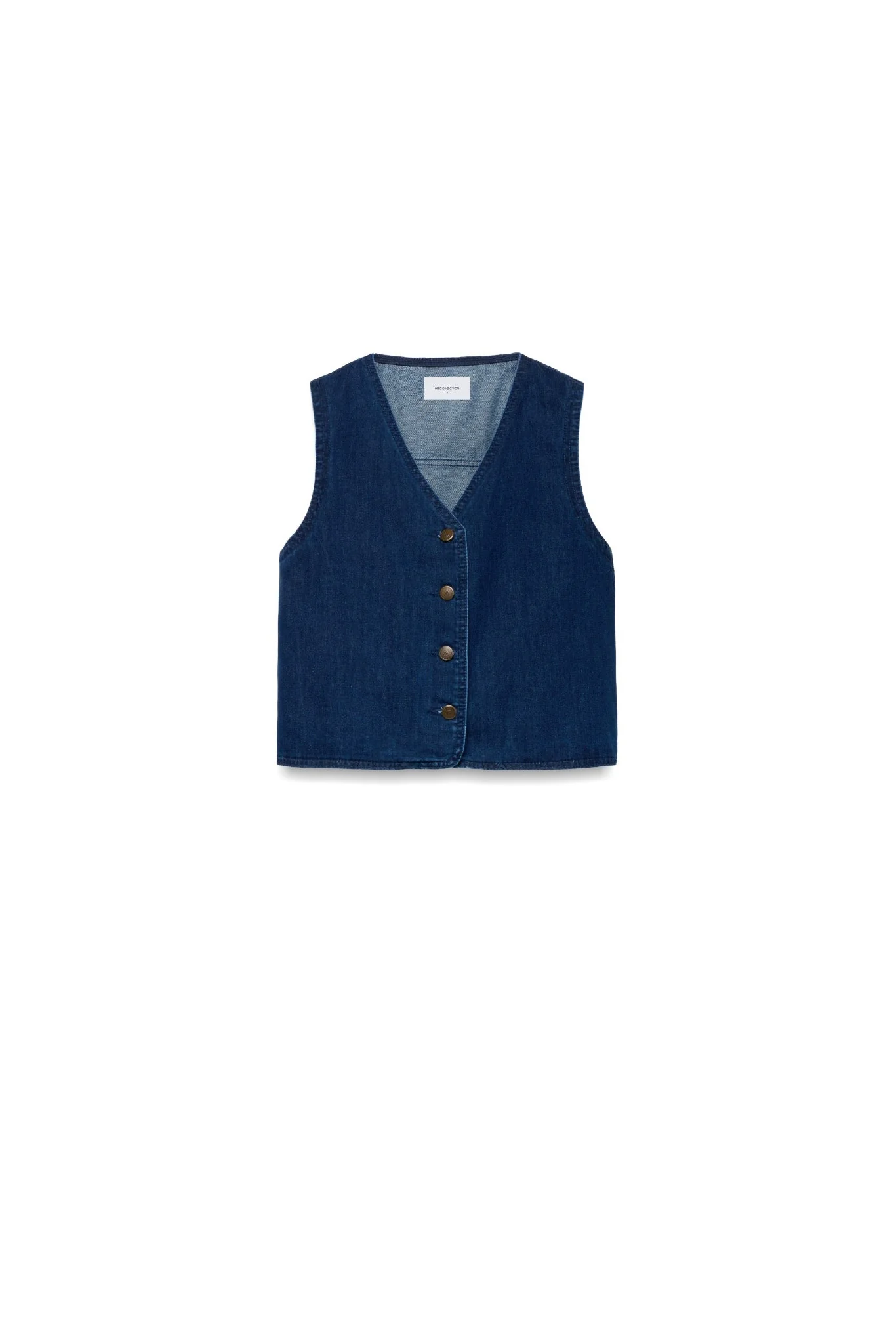 Denim Vest Top - Image 5