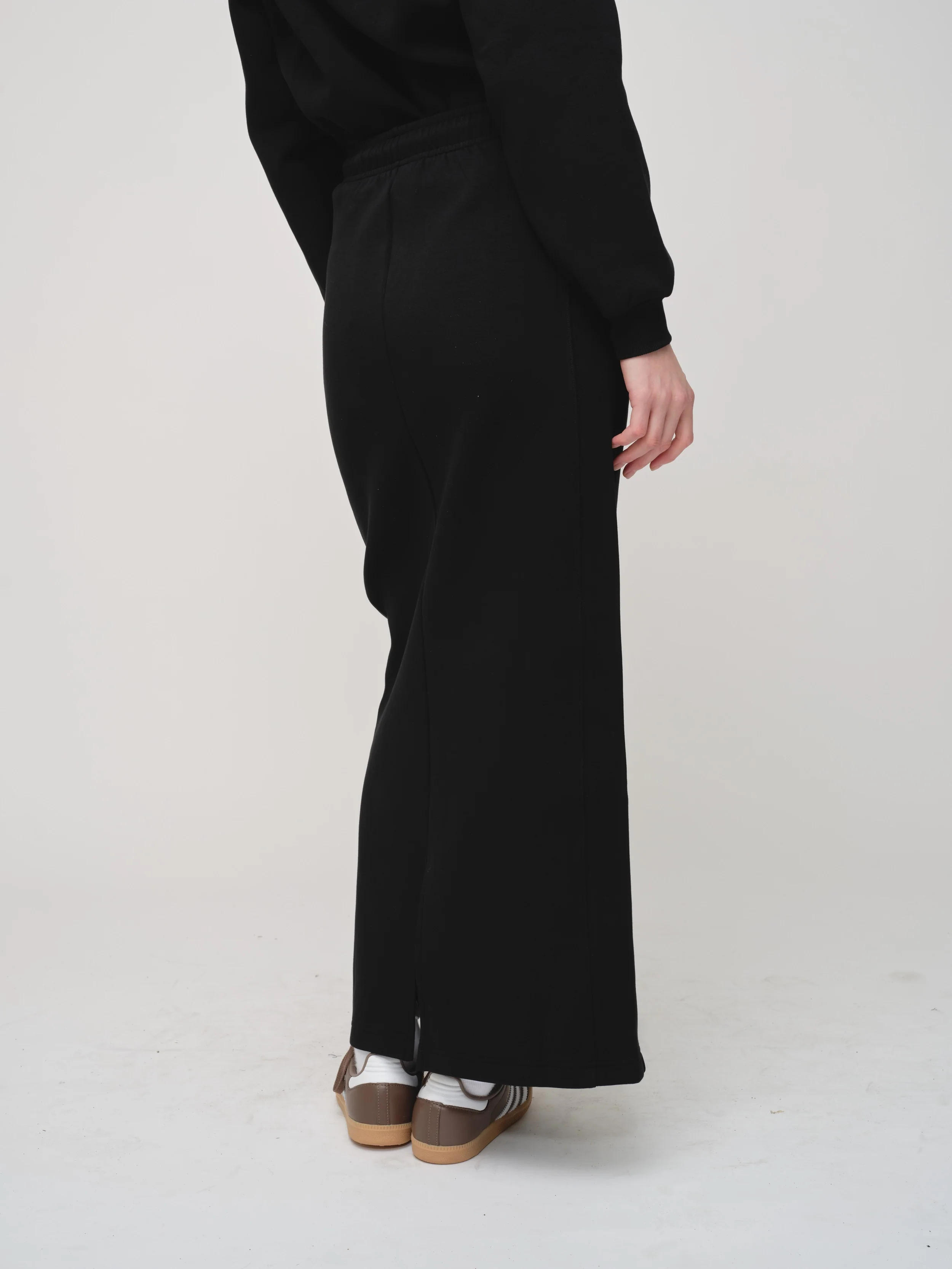 Drawstring Sweat Skirt - Image 3