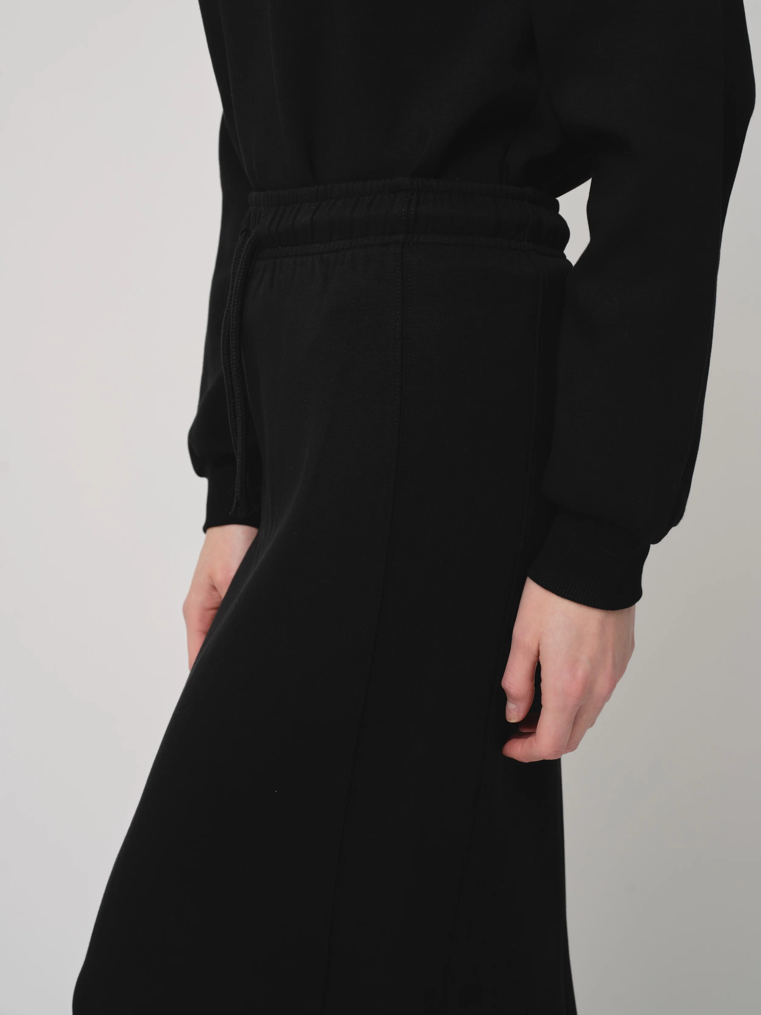 Drawstring Sweat Skirt - Image 4