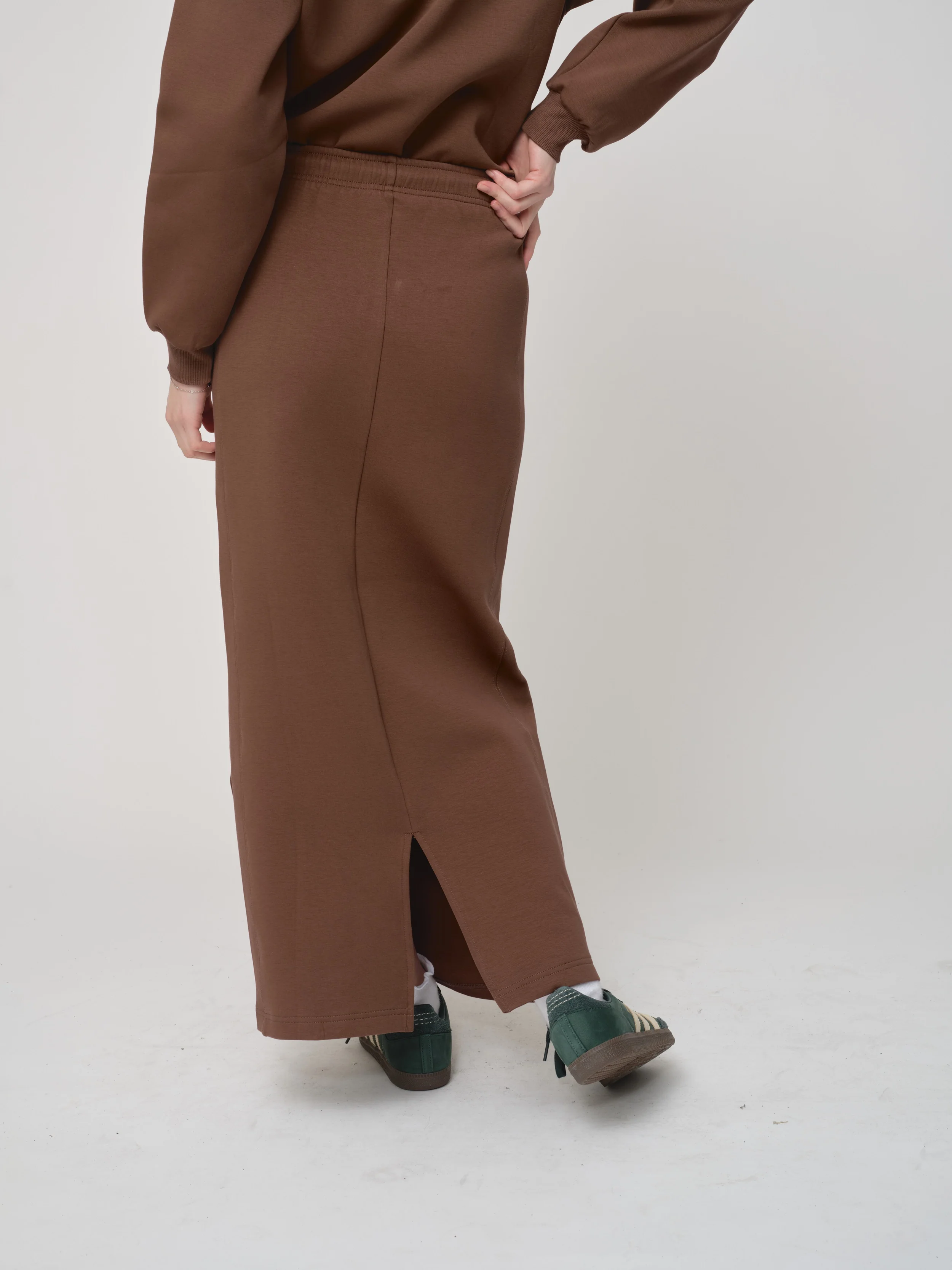 Drawstring Sweat Skirt - Image 6
