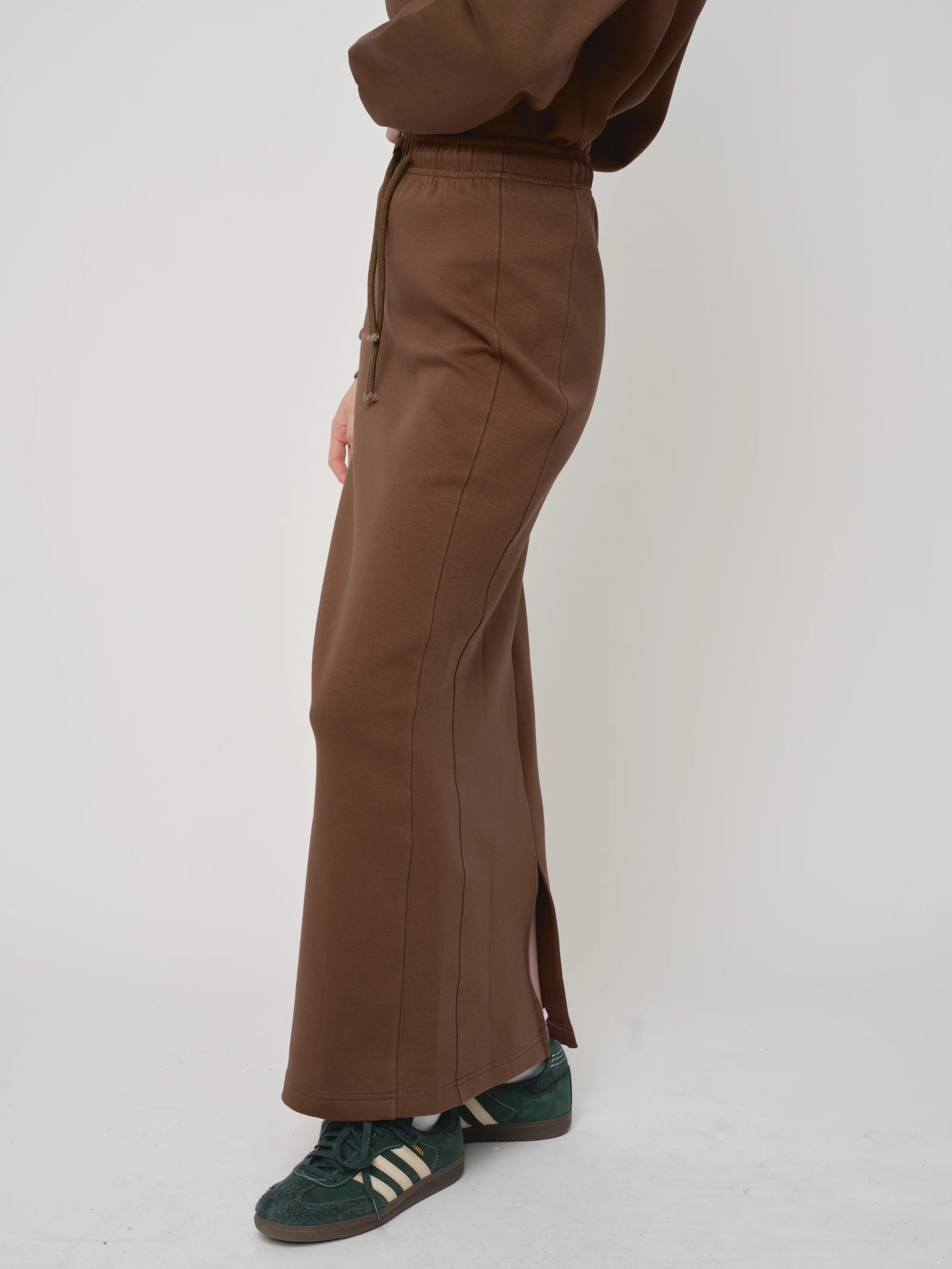 Drawstring Sweat Skirt - Image 8