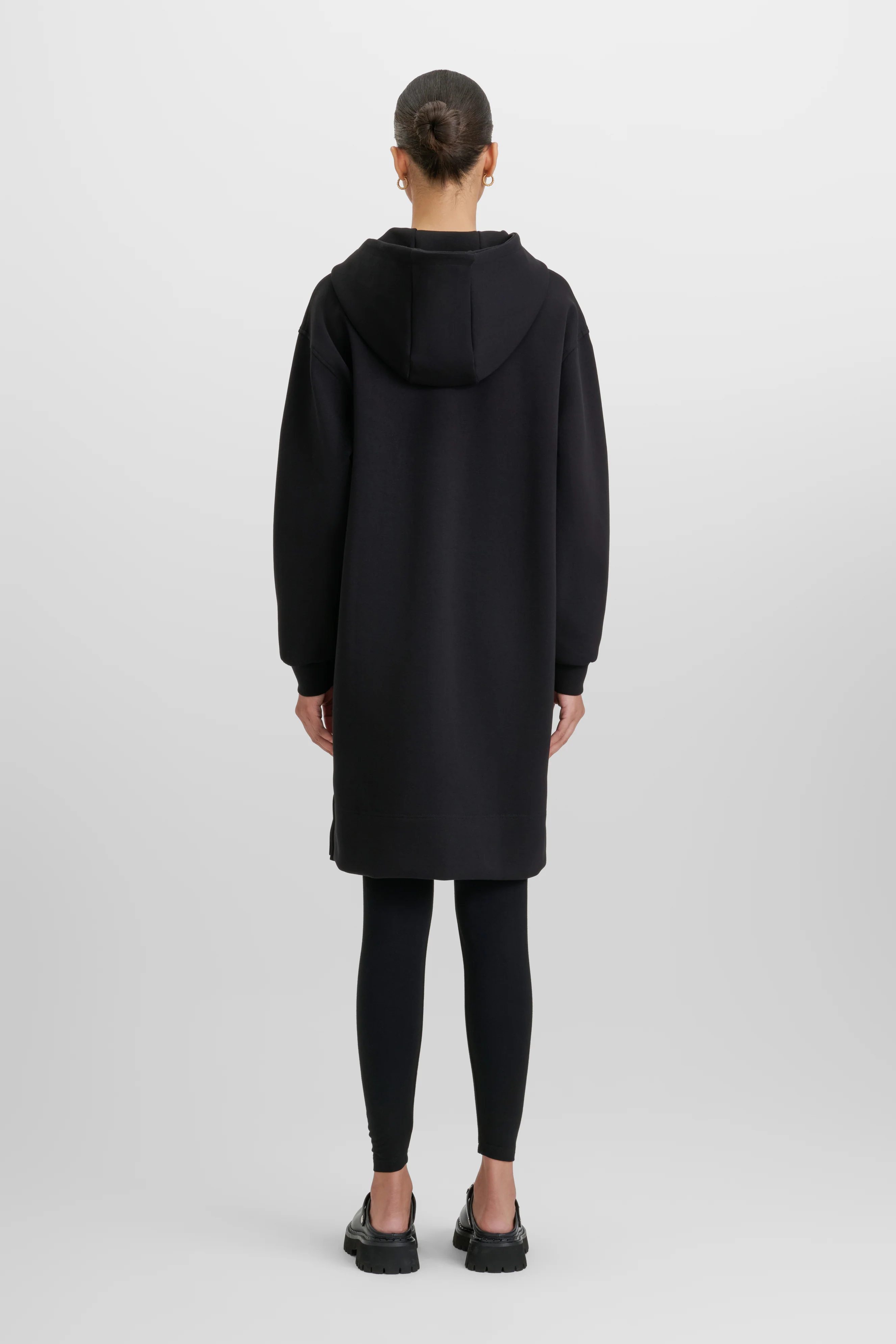 Hoodie Sweatshirt Dress - Image 9