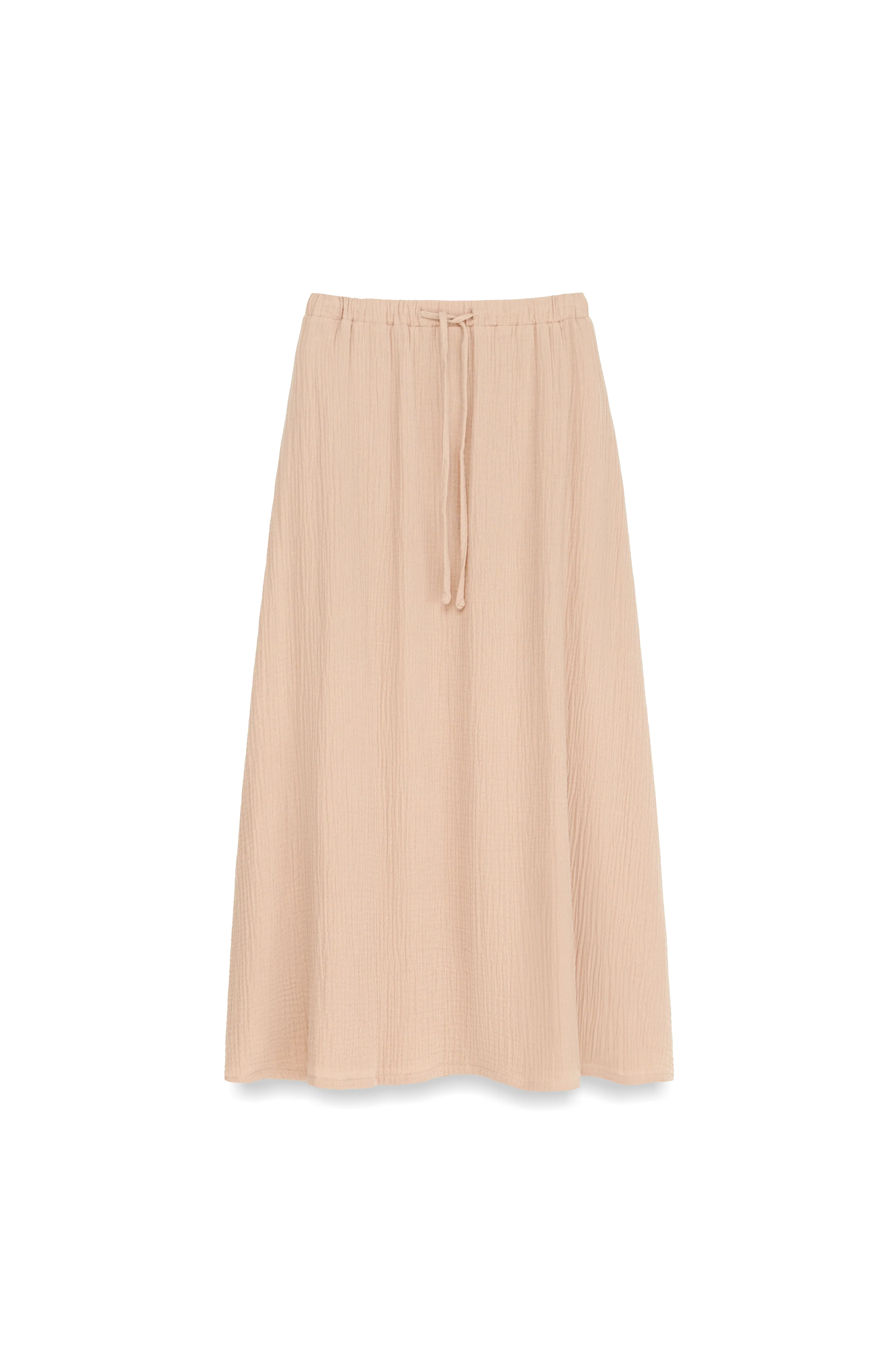 Gauze Drawstring Skirt - Image 7