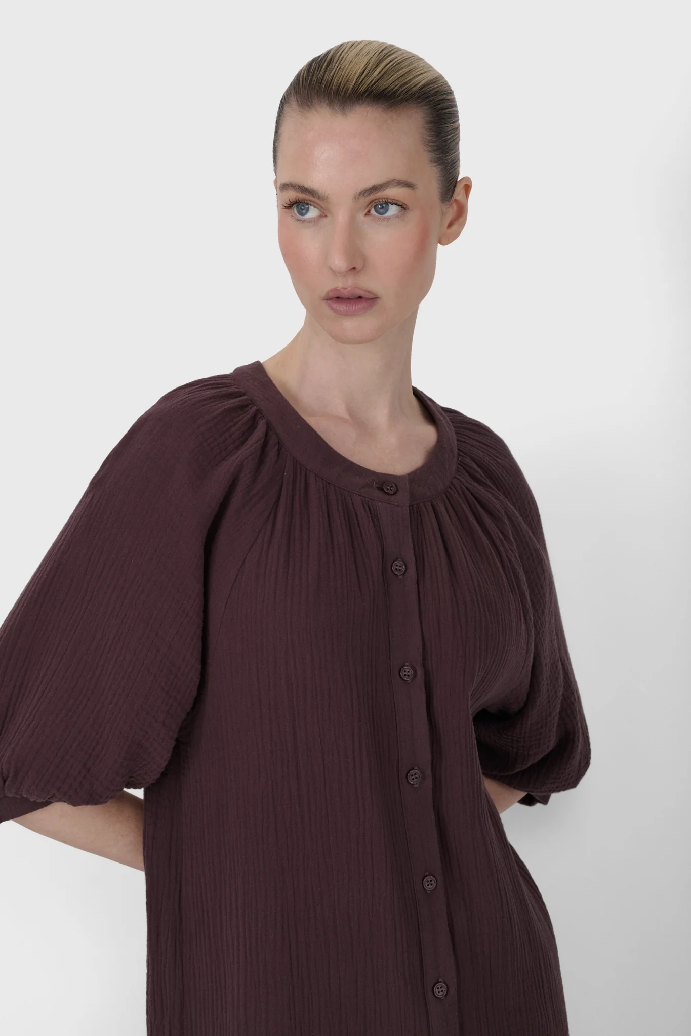 Gauze Maxi Dress - Image 16