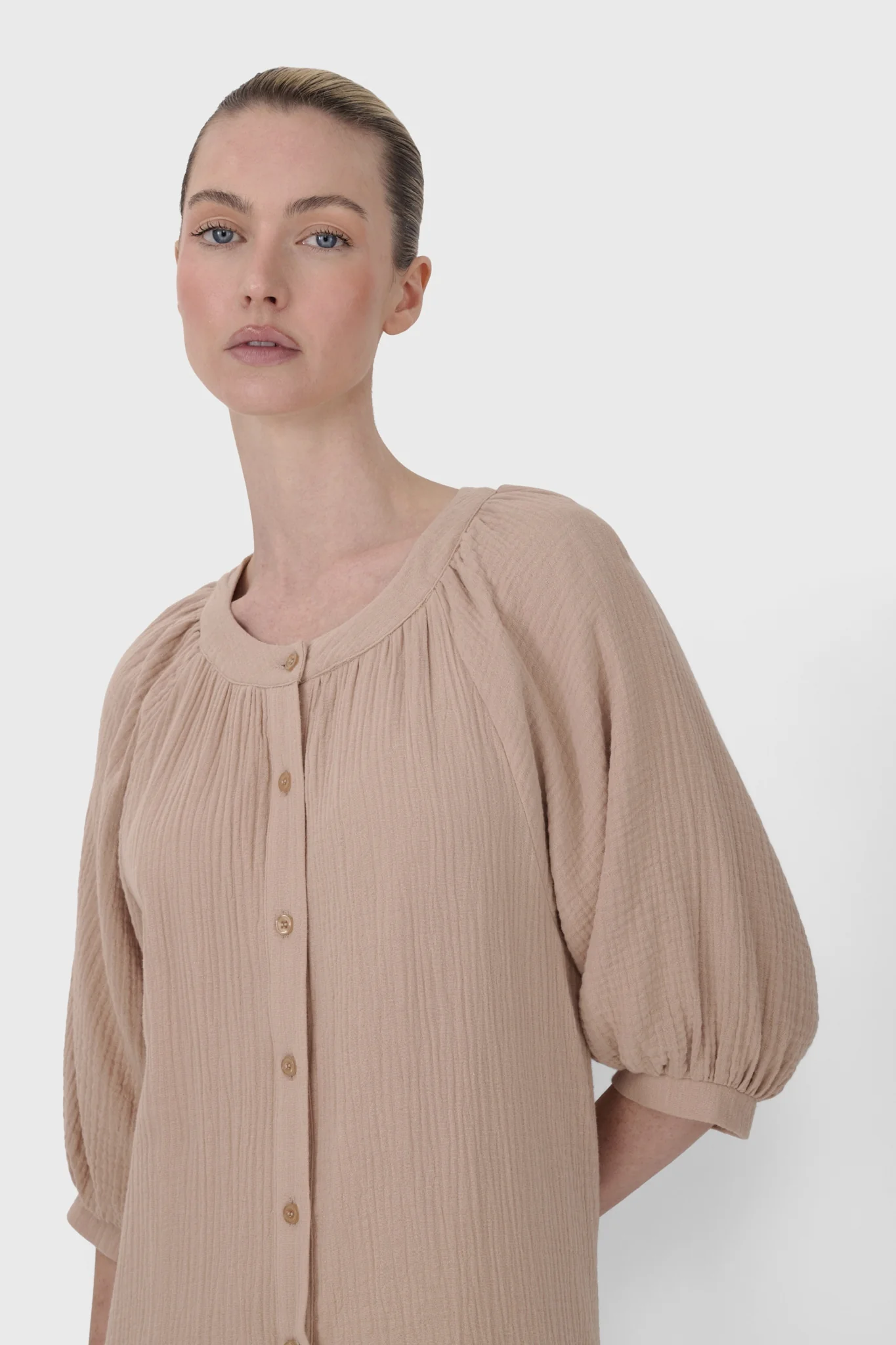 Gauze Maxi Dress - Image 6