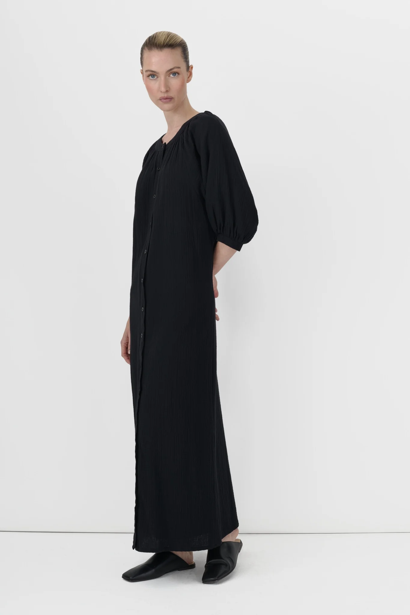 Gauze Maxi Dress - Image 7