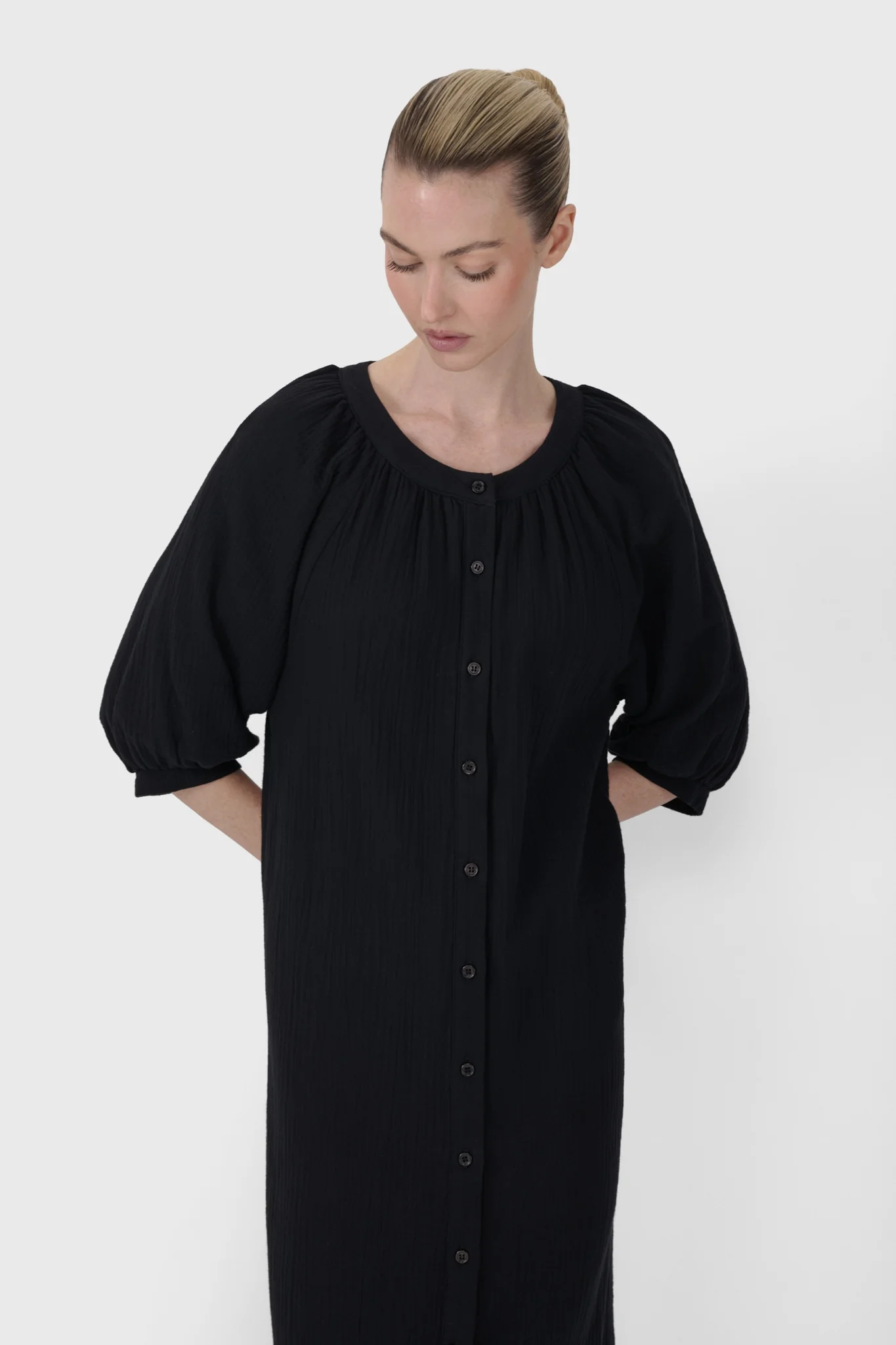Gauze Maxi Dress - Image 9