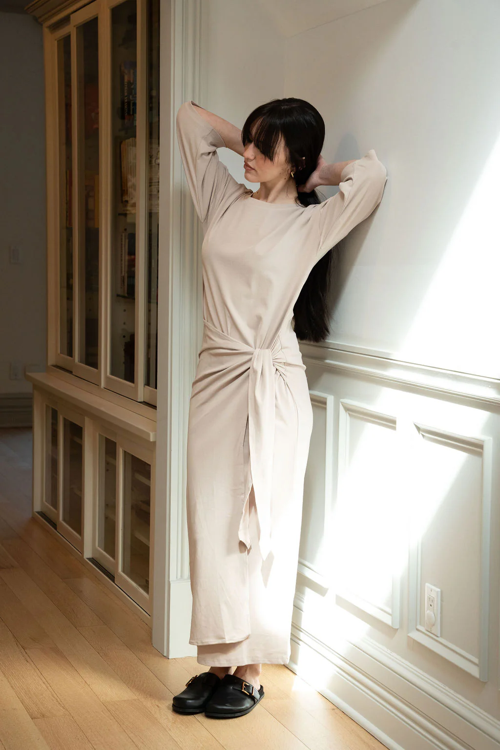 Jersey Wrap Dress - Image 3