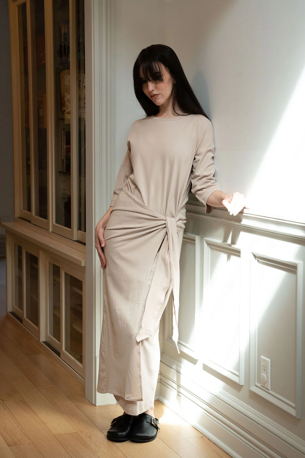 Jersey Wrap Dress - Image 4