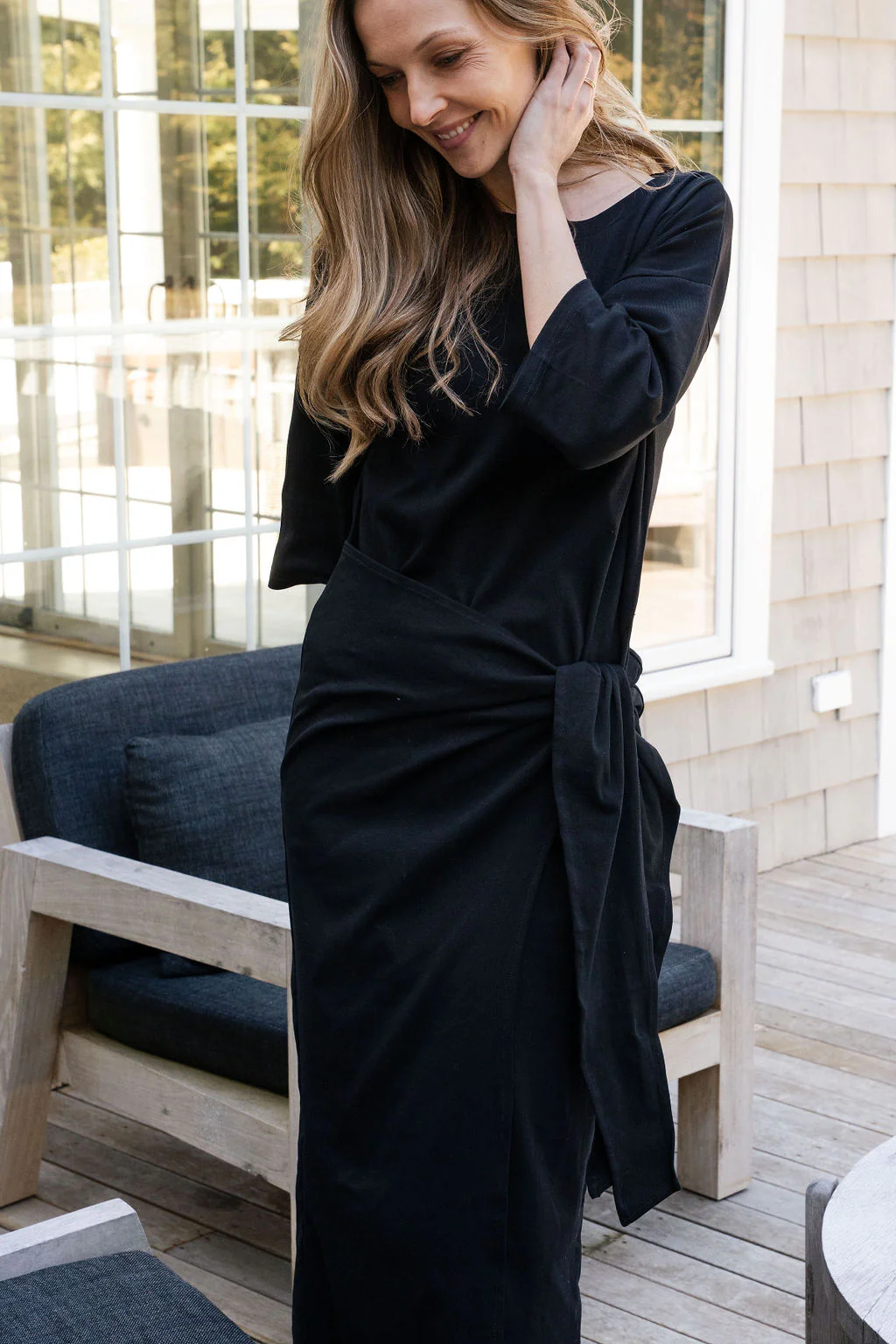 Jersey Wrap Dress - Image 6