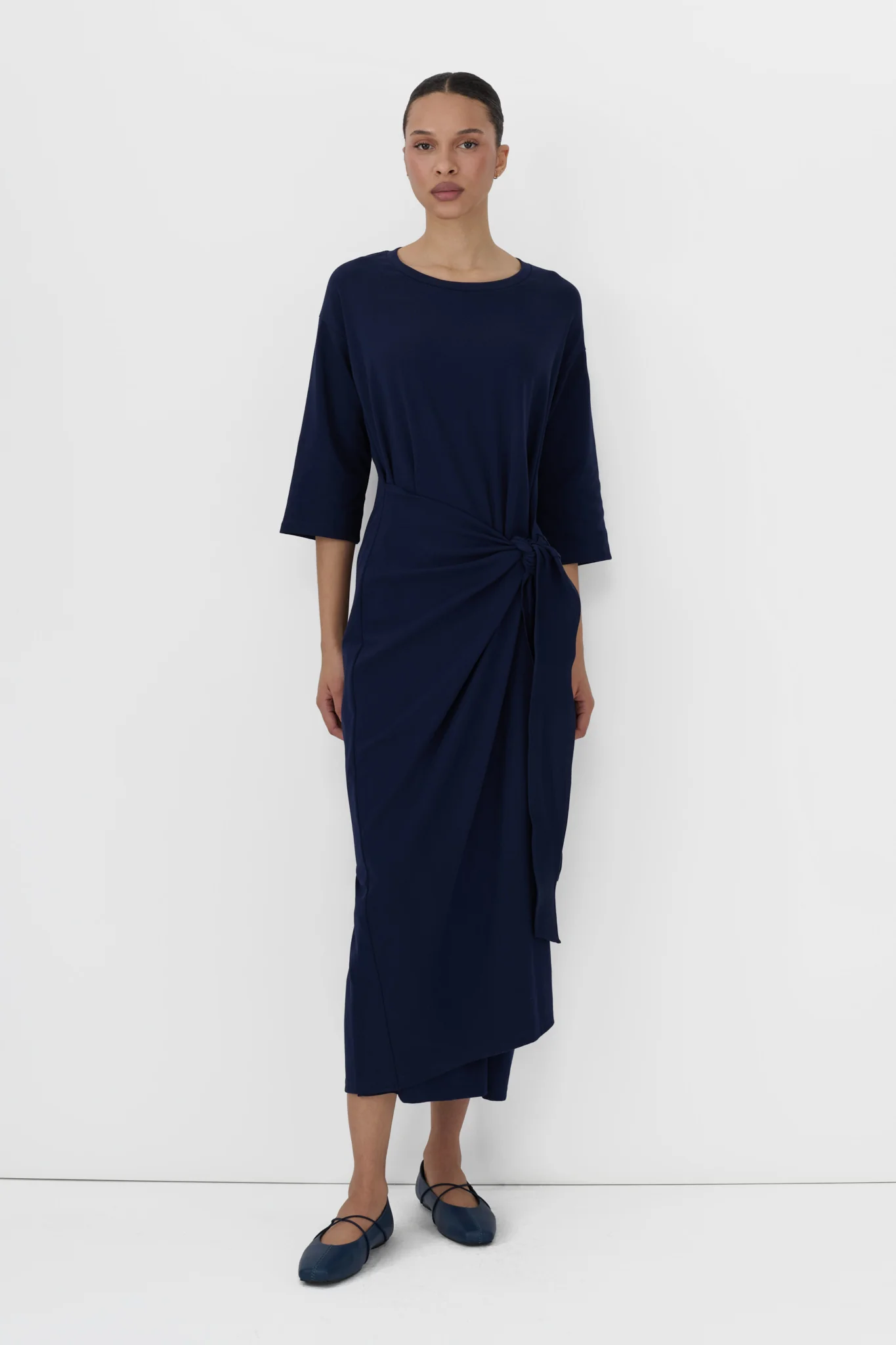 Jersey Wrap Dress - Image 10