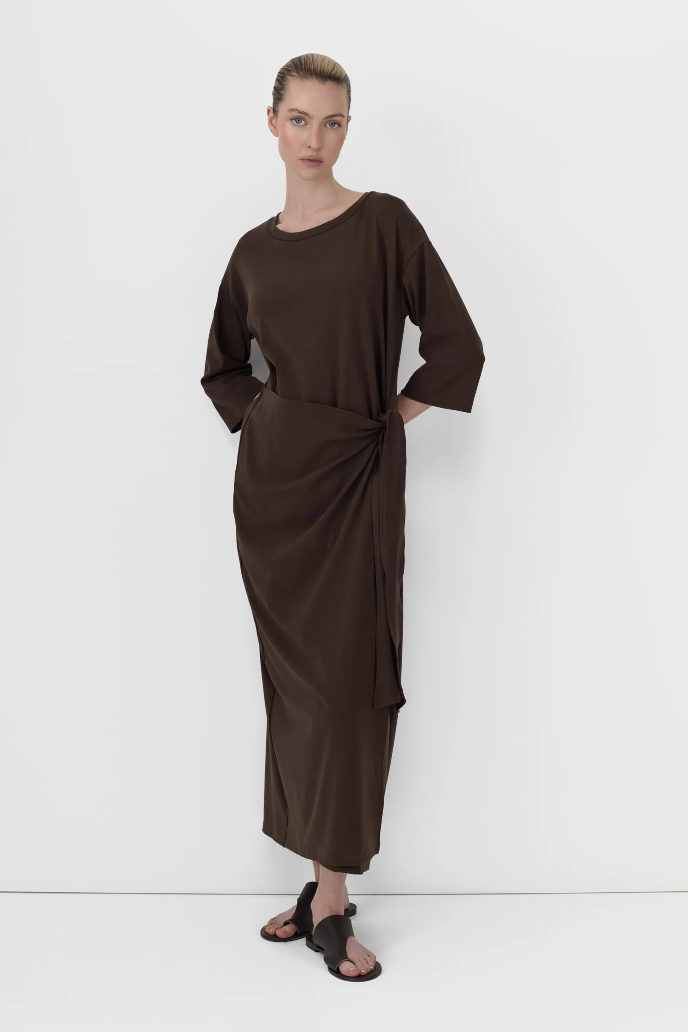 Jersey Wrap Dress - Image 2