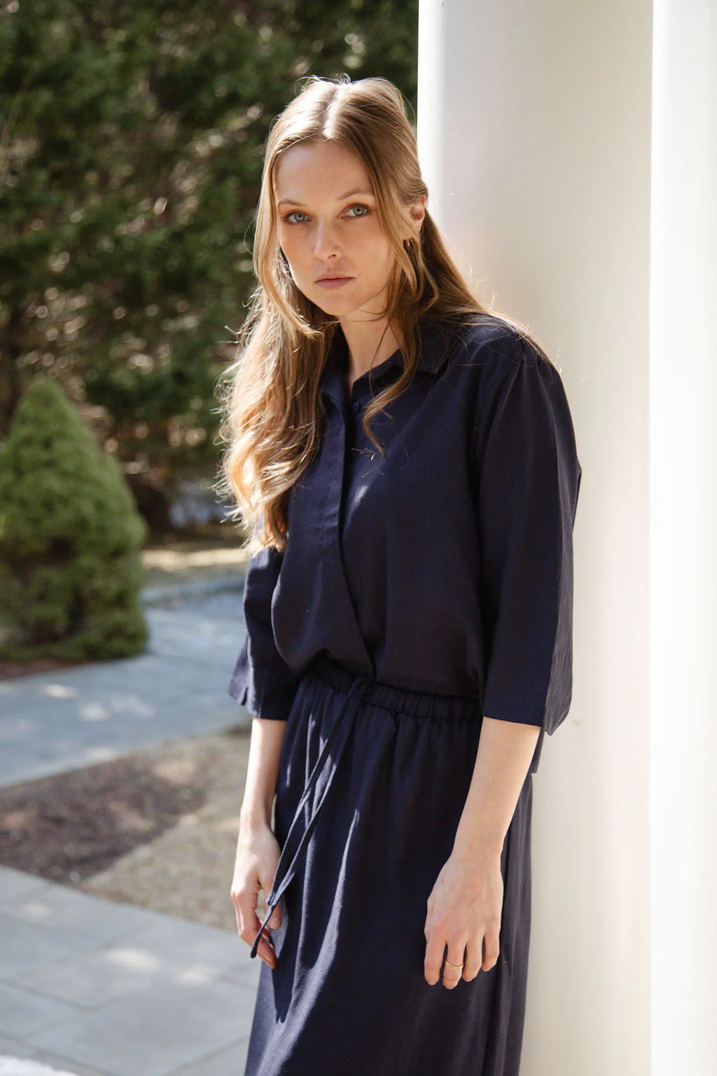 Linen Maxi Skirt - Image 8