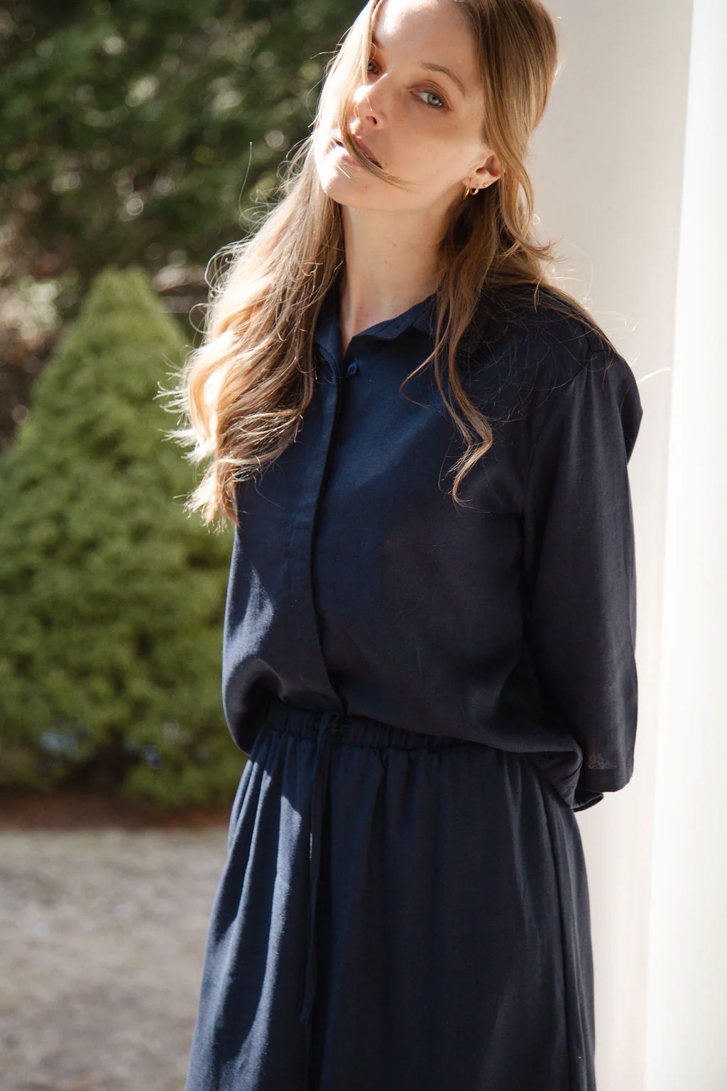 Linen Maxi Skirt - Image 9