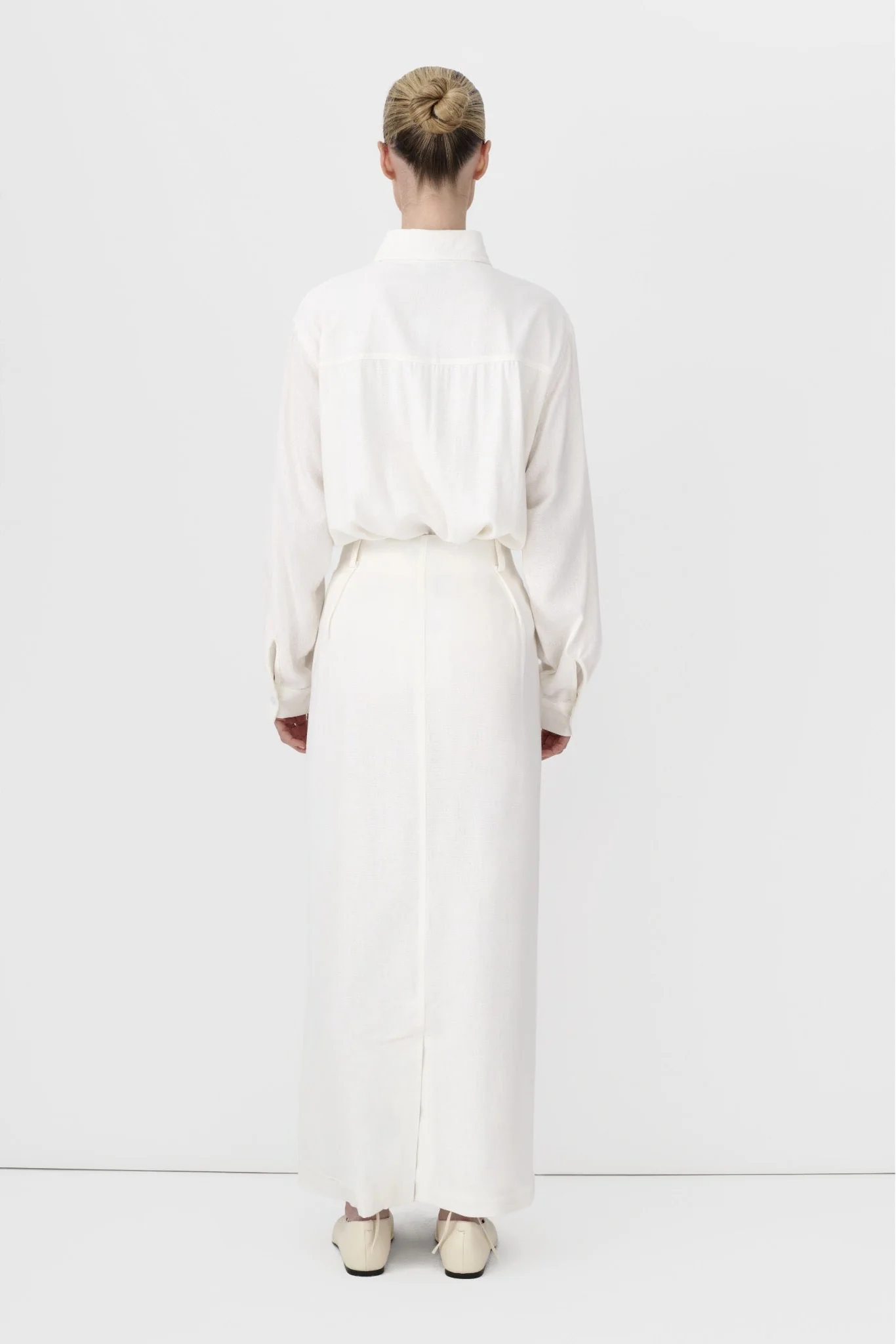 Linen Office Skirt - Image 14