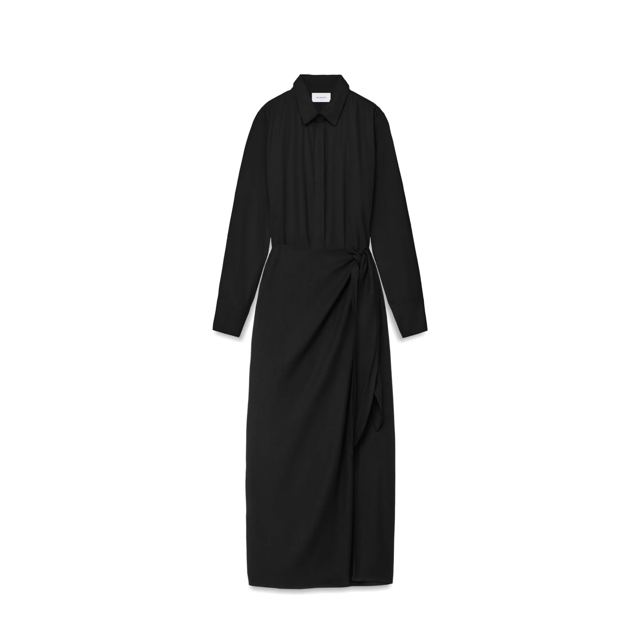 Linen Wrap Dress - Image 12
