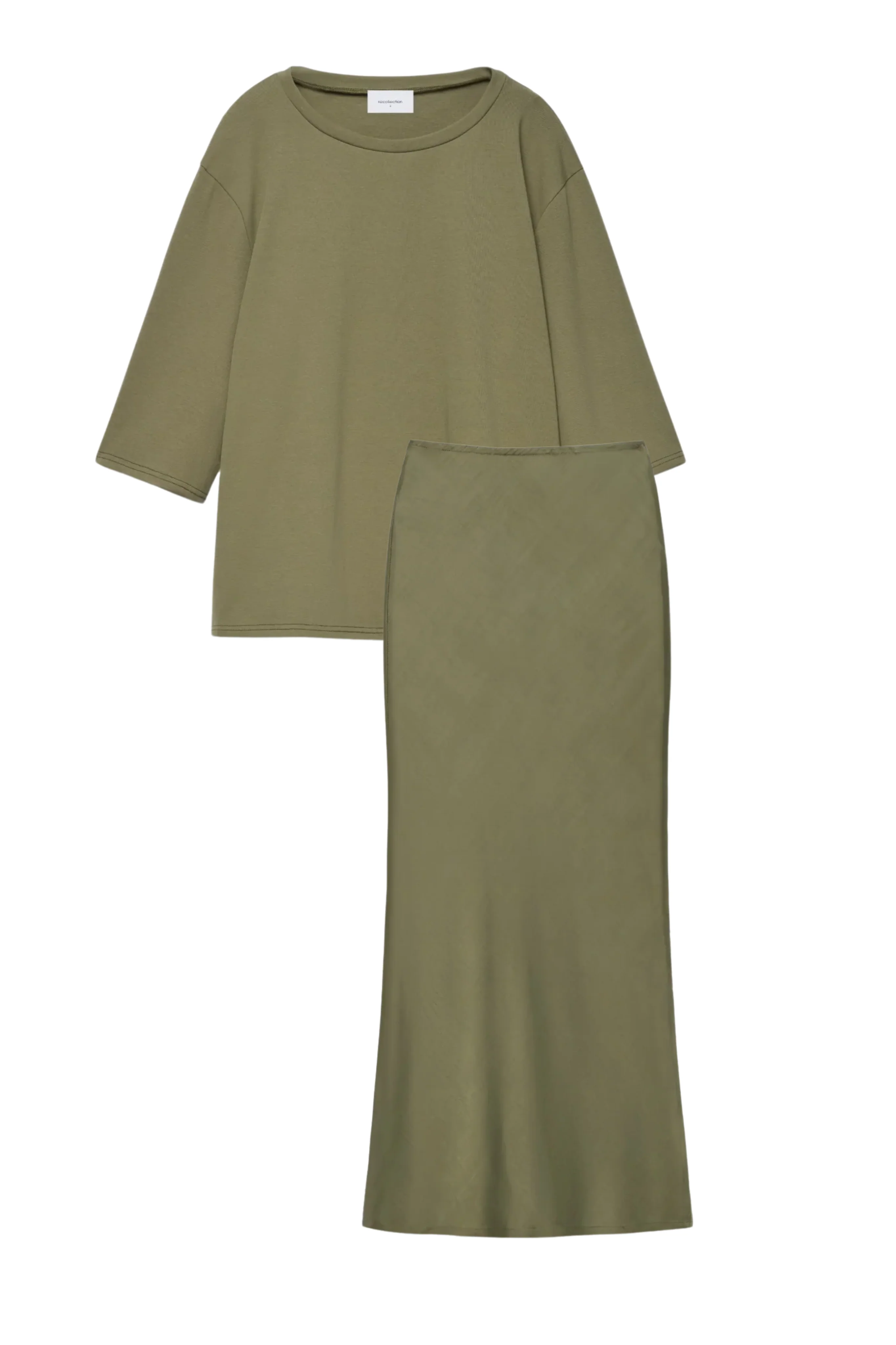 MARTINI SLIP SKIRT SET