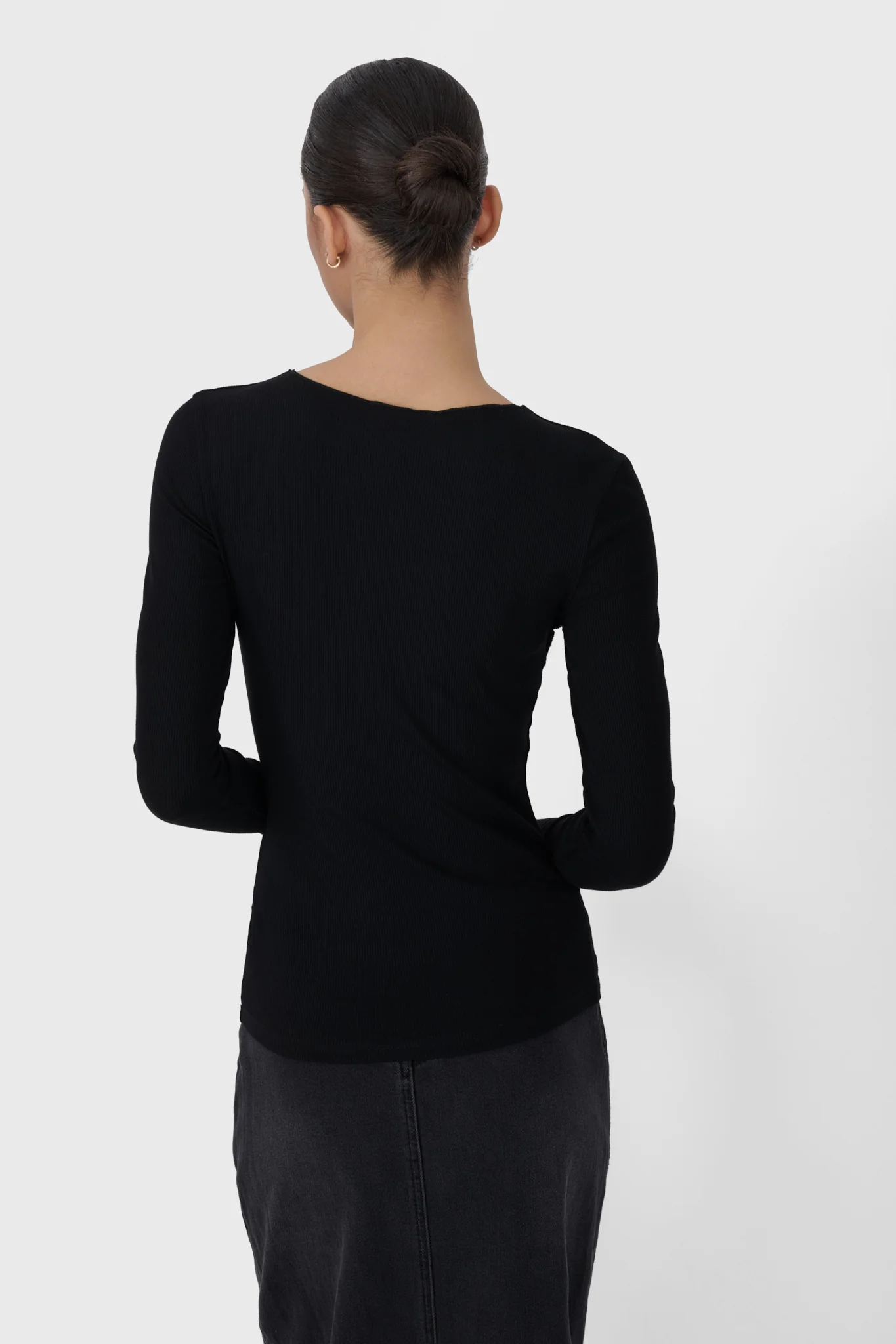 Modal Ruched Wrap Top - Image 3