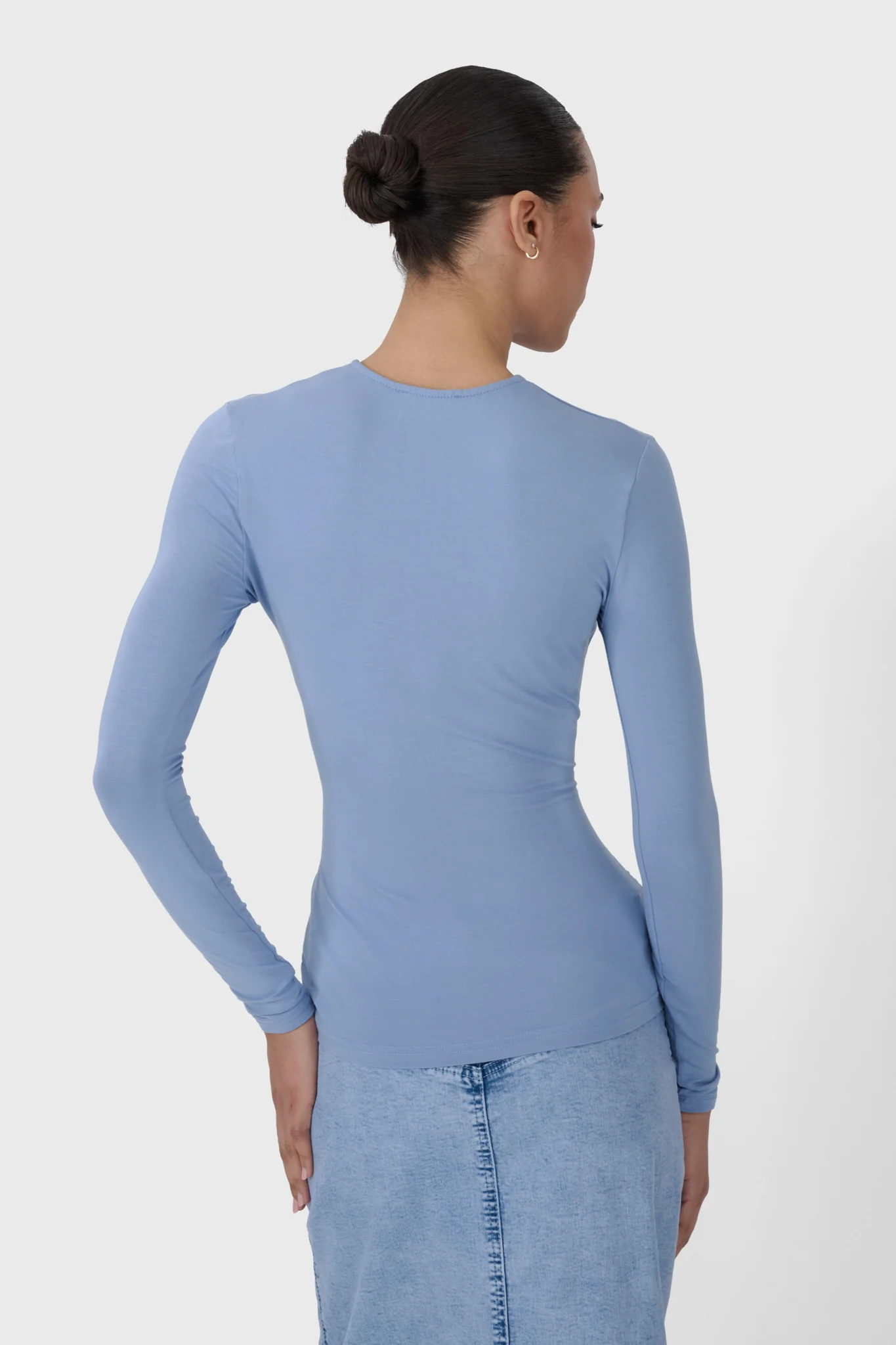 Modal Ruched Wrap Top - Image 5