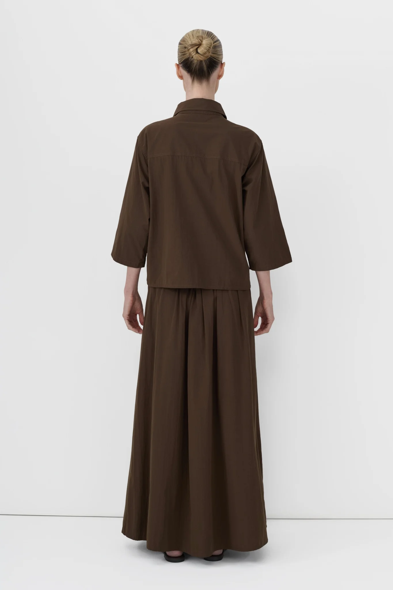 Poplin Midi Skirt - Image 7