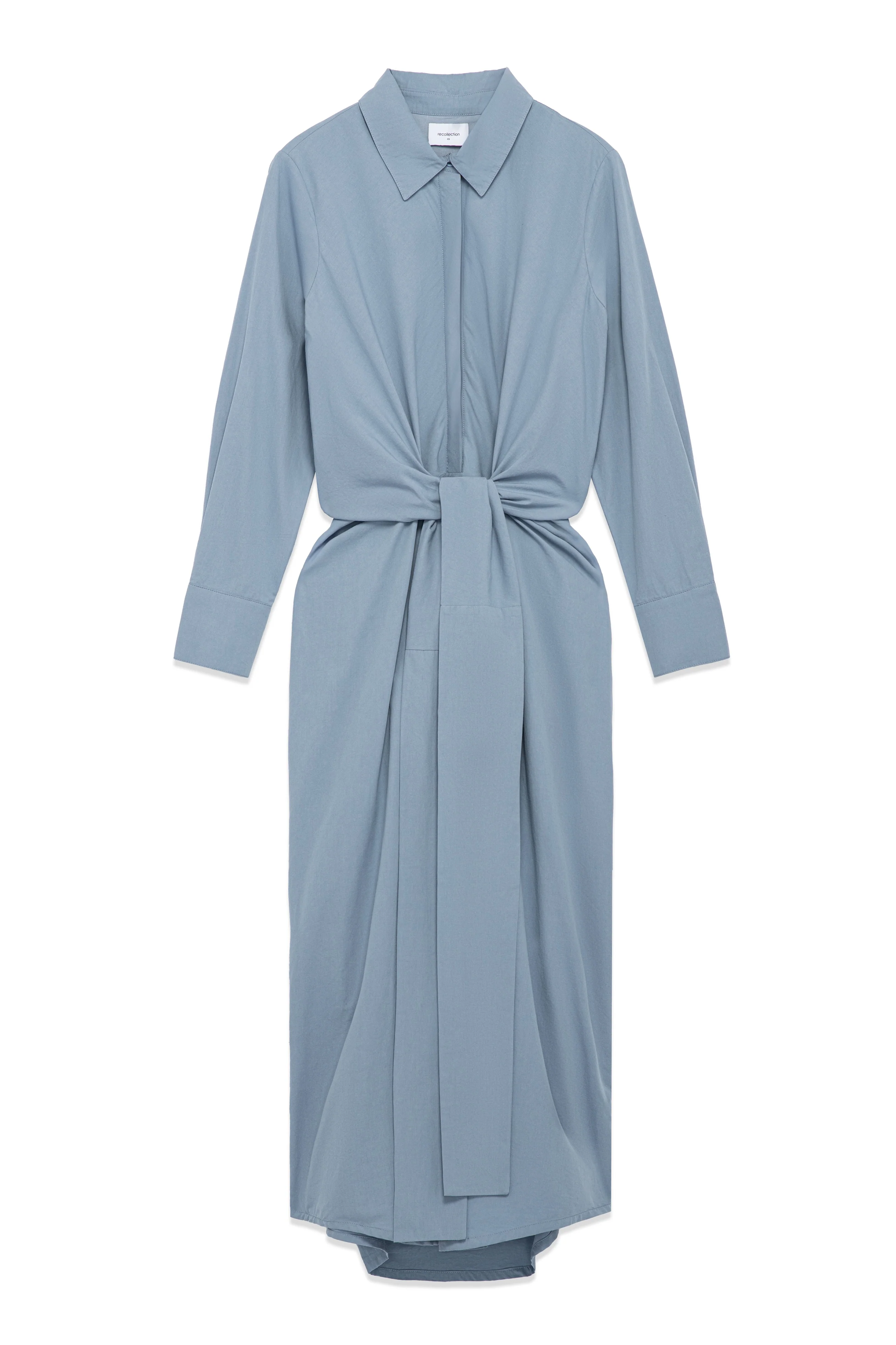 Poplin Tie Dress - Image 6