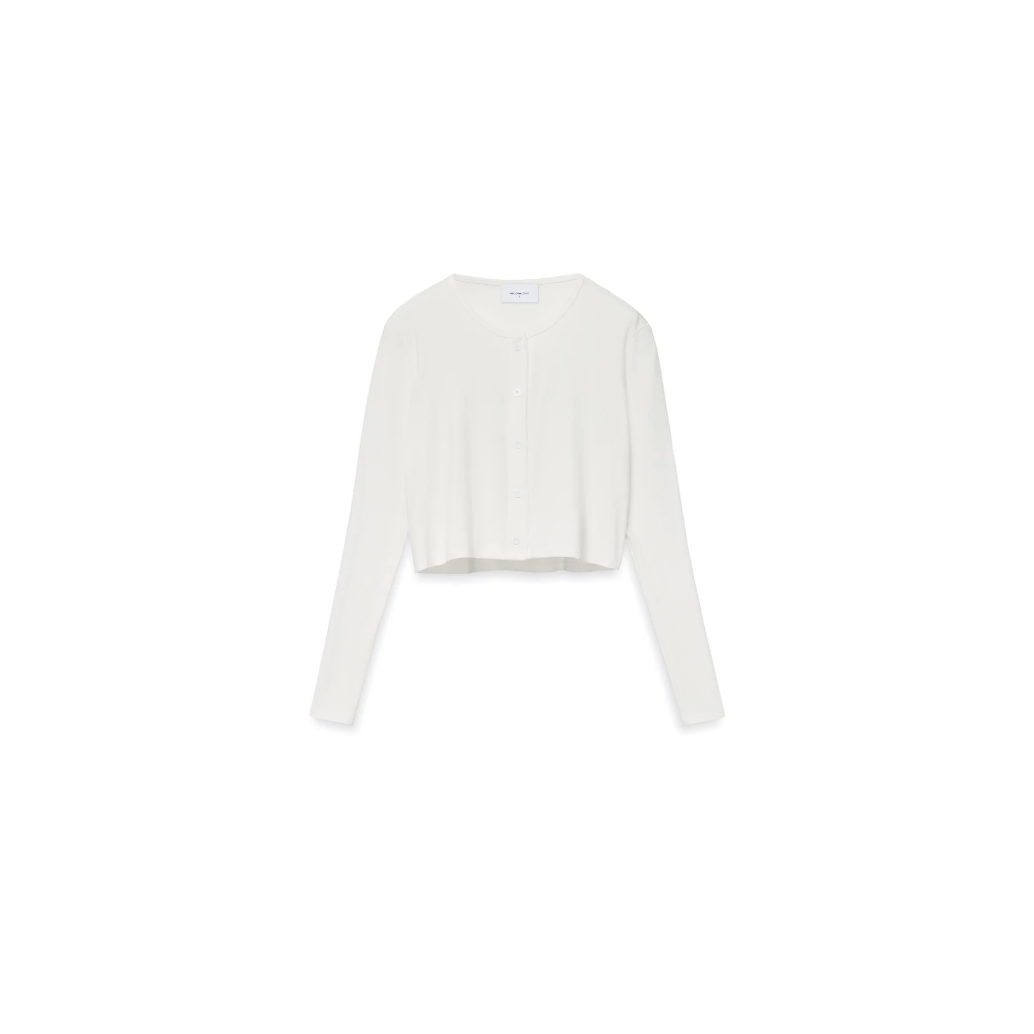 Ribbed Cropped Cardigan - Image 21