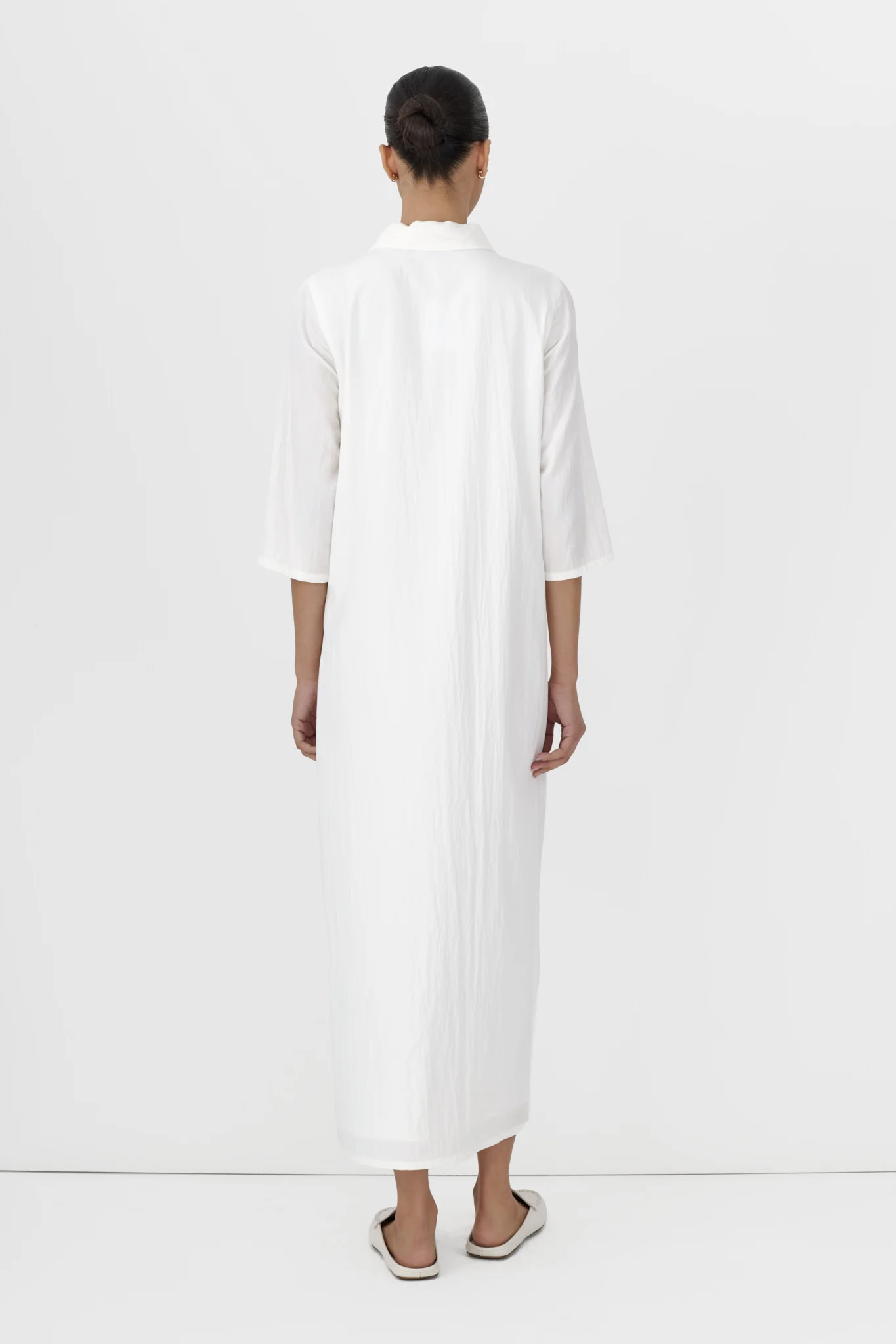 Side Button Shirt Dress - Image 9