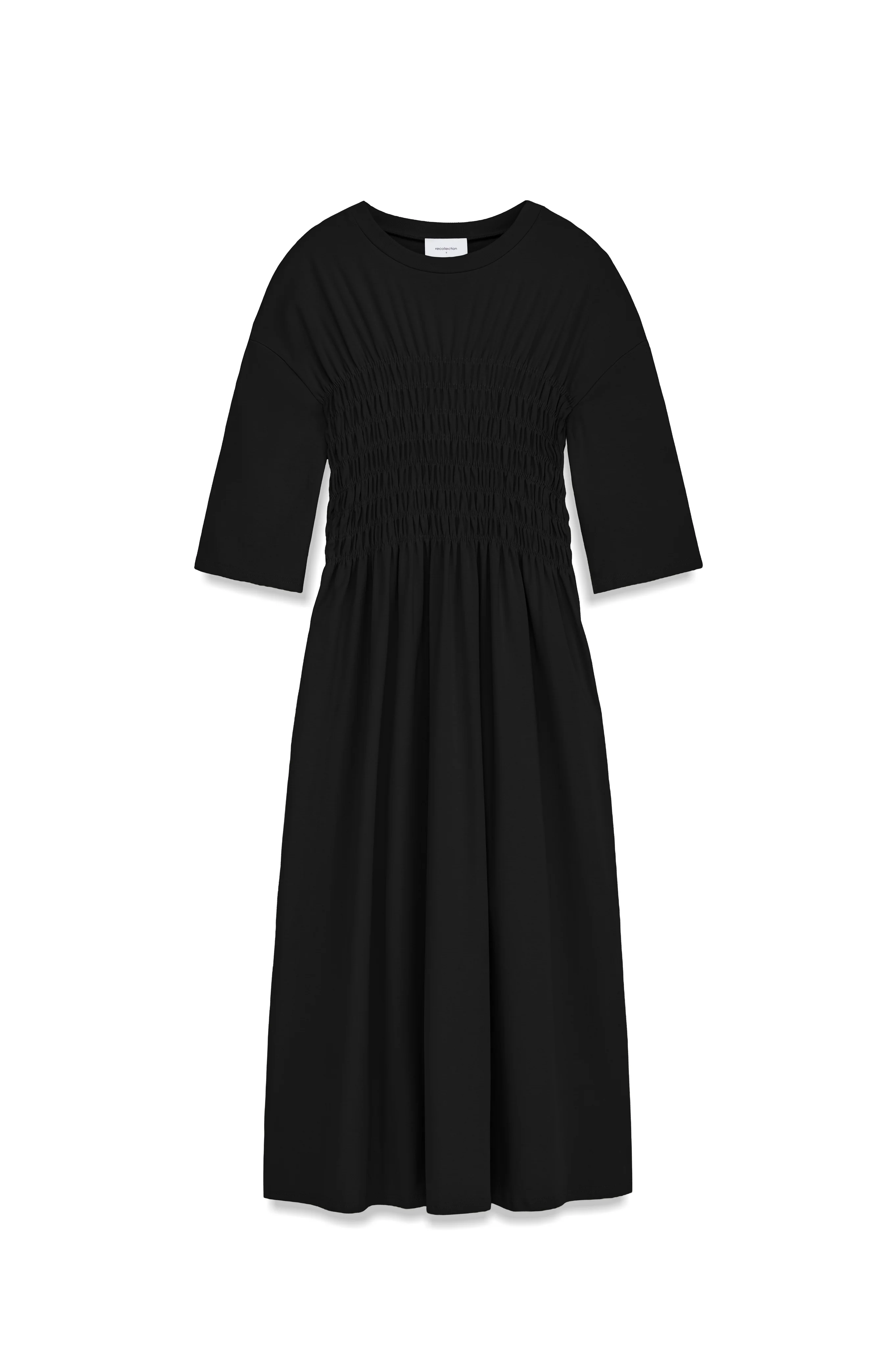 Smocked Jersey Dress - Image 6