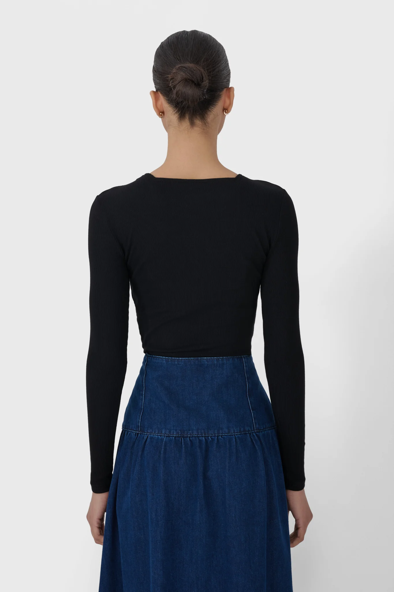 Square Neck Ribbed Top - Image 4