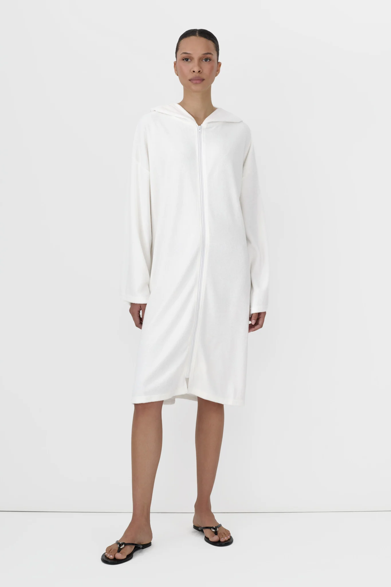 Terry Hoodie Dress - Image 6
