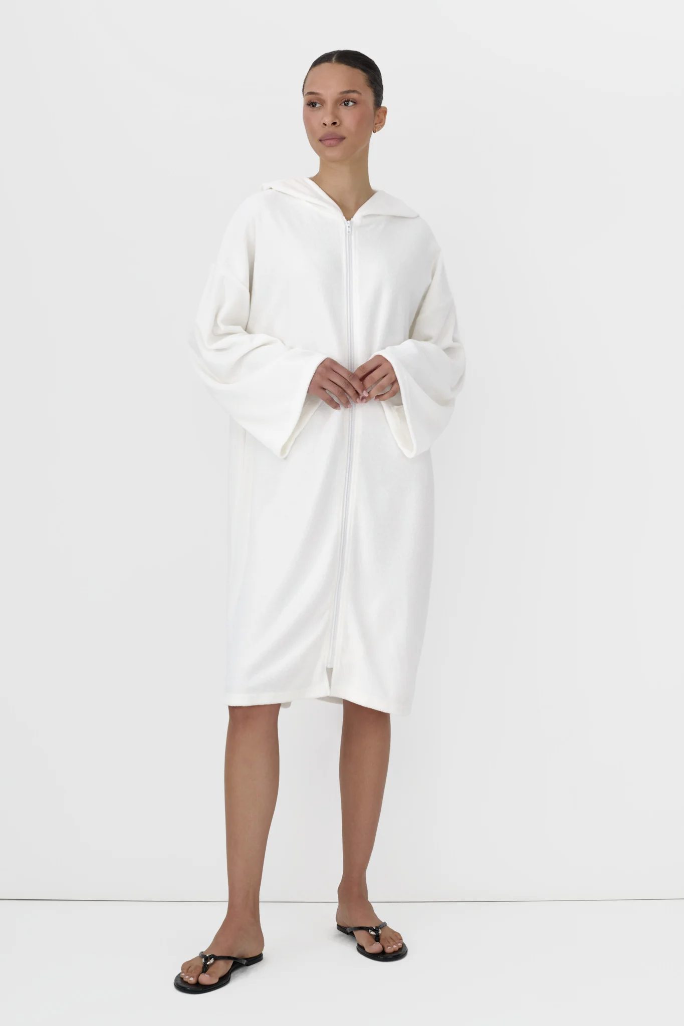 Terry Hoodie Dress - Image 7