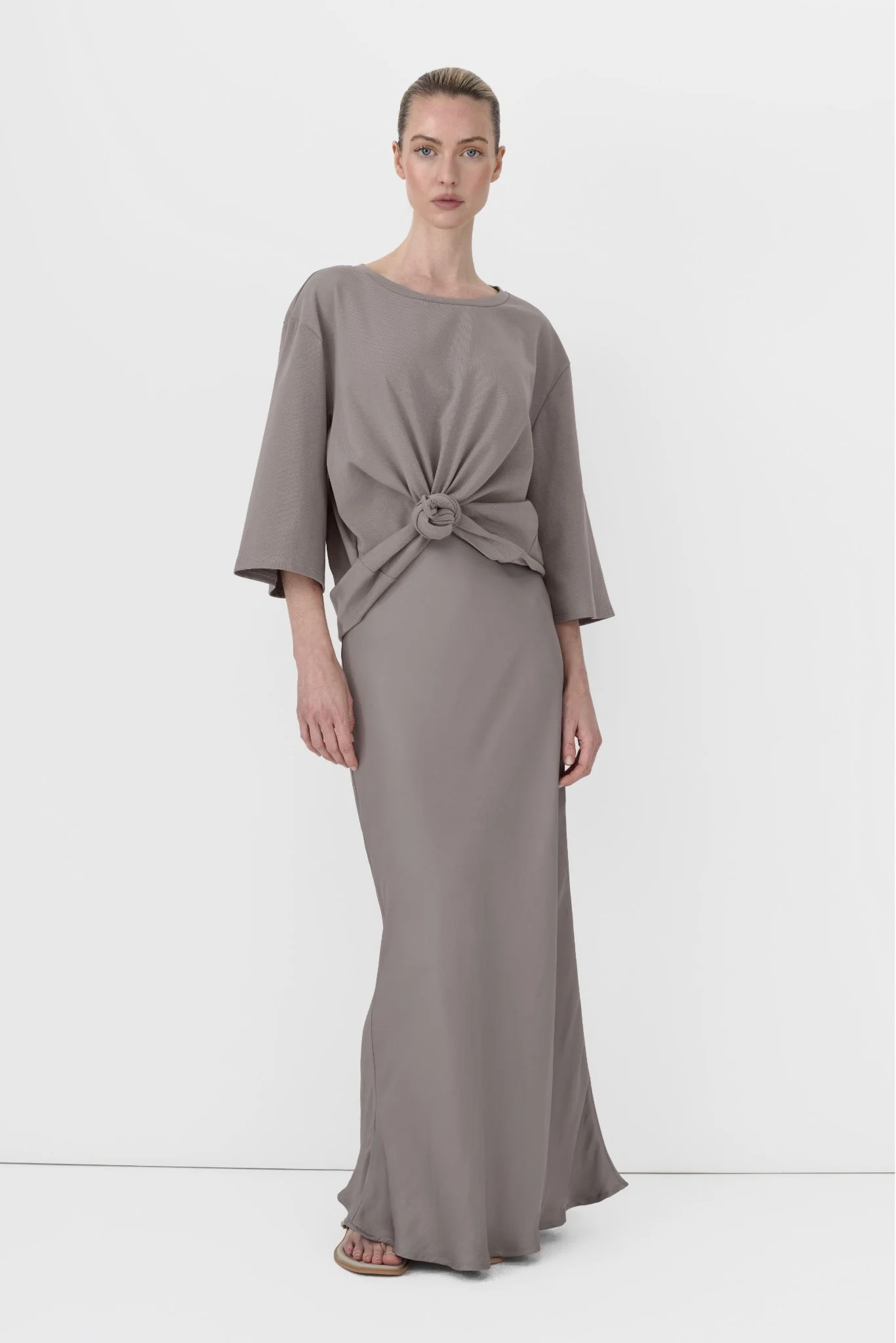 BLACK MODAL RUCHED SET - Image 2